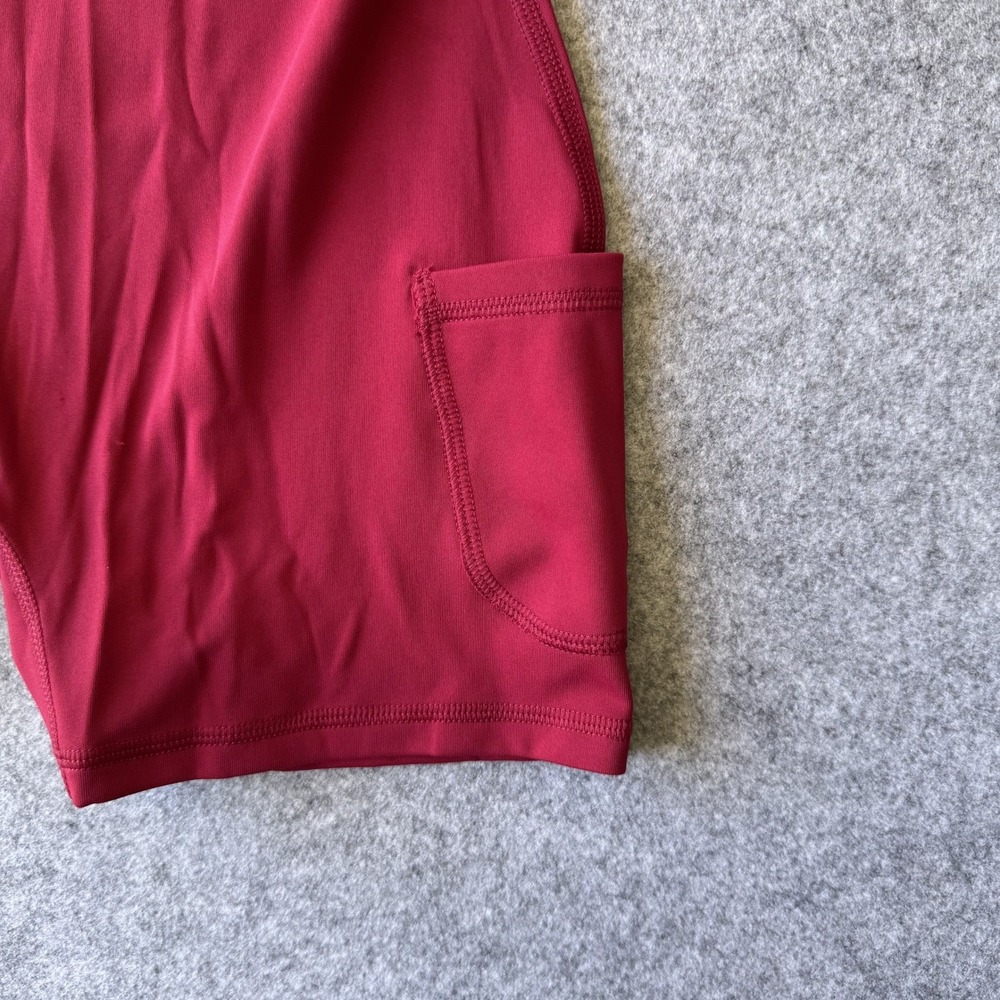 90 Degree by Reflex Courtside Utility Bra Dress Beet Red Womens M NWT - Picture 12 of 14